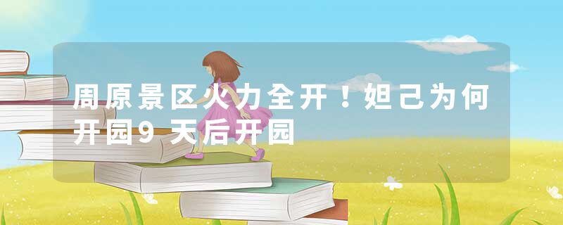 周原景区火力全开!妲己为何开园9天后开园