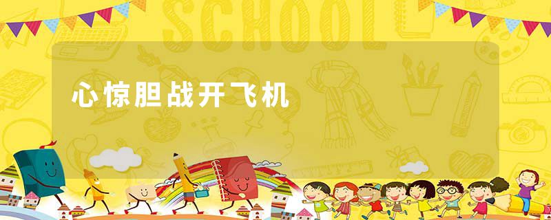 心惊胆战开飞机