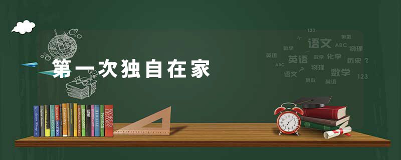 第一次独自在家