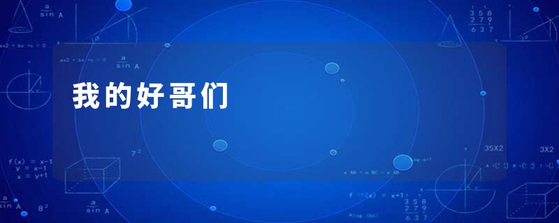 我的好哥们