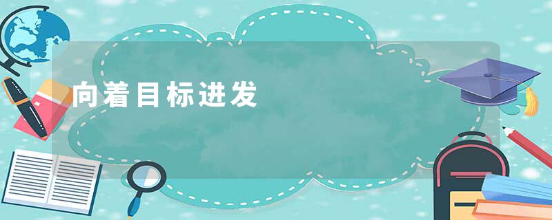 向着目标进发