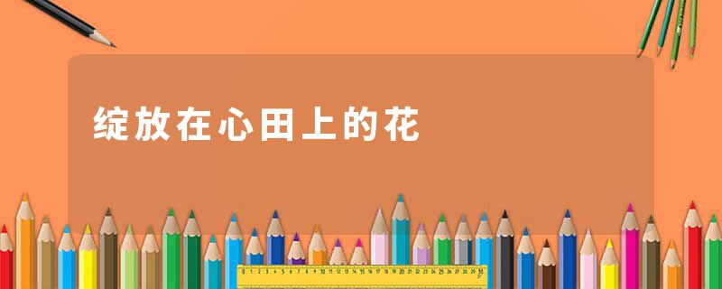 绽放在心田上的花