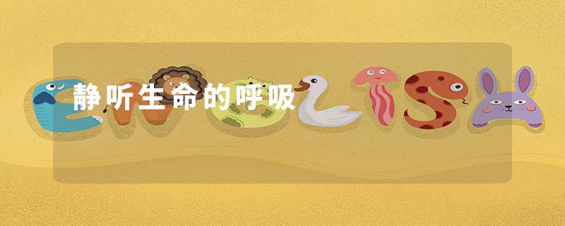 静听生命的呼吸