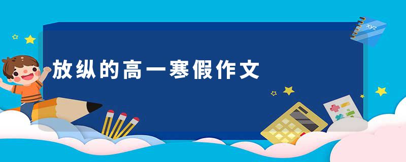 放纵的高一寒假作文