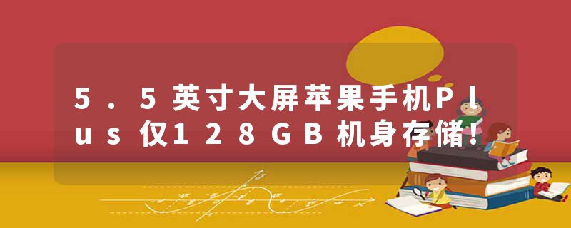 5.5英寸大屏苹果手机Plus仅128GB机身存储!